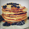 Фотография рецепта Настоящие американские панкейки (American pancakes) автор Ольга Смелова