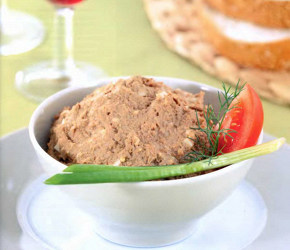 Фотография рецепта Гехакте-лебер (Паштет из куриной печени)