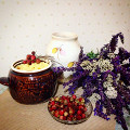 Фотография рецепта Каша пшенная с курагой и тыквой автор Clumsy Kettle