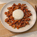 Фотография рецепта Кисло-сладкая курица по-китайски с рисом автор ИРИНА ГЛУХОВА