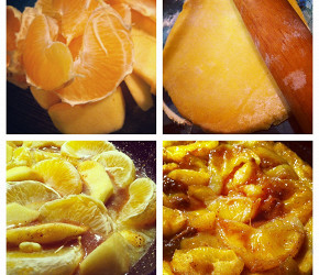 Фотография рецепта Перевернутый пирог (Tart tatin)