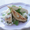 Фотография рецепта Курица с рисом и мятным соусом автор Anita Ggdf