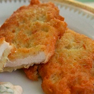Куриная грудка в сырном кляре