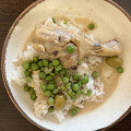 Фотография рецепта Куриные голени с шафраном, оливками и горошком автор Еда