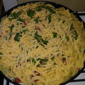 Фотография рецепта Курица с грибами, запеченная под картофельно-сырной шубой автор smakovniza smakovniza