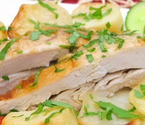 Фотография рецепта Курица с картофелем