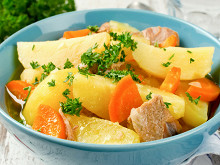 Тушёная картошка с мясом: со свининой и говядиной