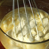 Яблочный пирог со сливочной заливкой