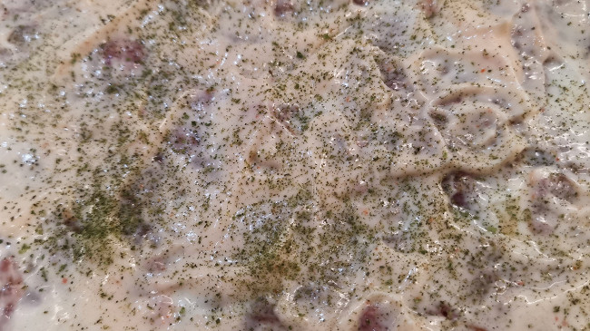 Фото шага рецепта Мясной пирог с сыром и помидорами 151956 шаг 6
