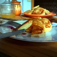 Оладьи из кислого молока
