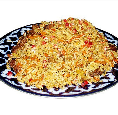 Рецепт Плов с гранатом