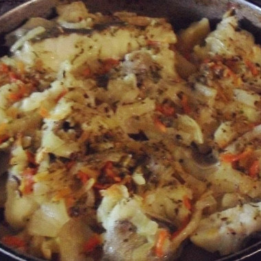 Рецепт Рыбное филе с молодым картофелем