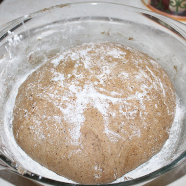 Рецепт Хлеб на пшеничной закваске с ржаным солодом