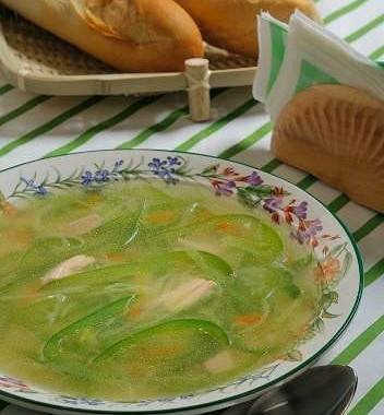 Рецепт Зеленый овощной суп