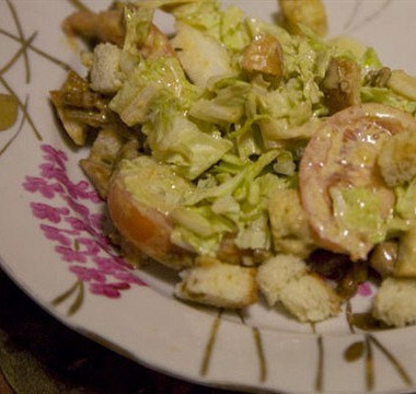 Рецепт Андалузский салат с китайской капустой