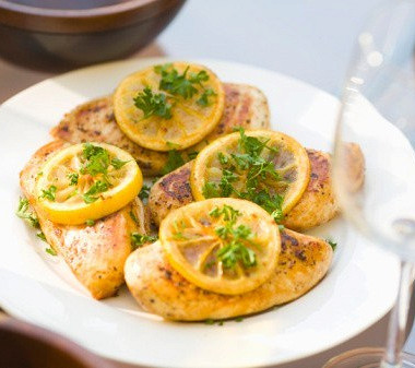 Рецепт Курица с лимоном и имбирем