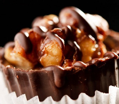 Рецепт Шоколадные конфеты с панфорте