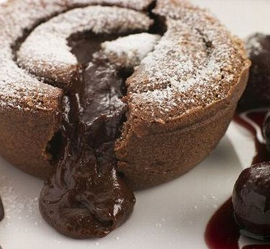 Рецепт Шоколадный кекс (Moelleux au chocolat)