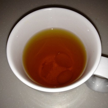 Рецепт Черный чай с шафраном и кумкватом
