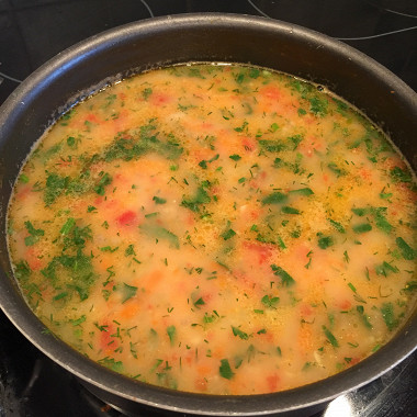 Рецепт Суп из трески с овощами по‑норвежски