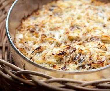 Рецепт Запеченный картофель с анчоусами (Janssons frestelse)