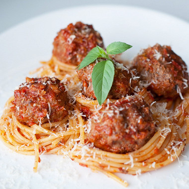 Рецепт Спагетти с митболами