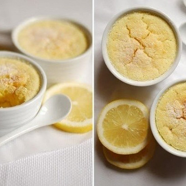 Рецепт Быстрый лимонный пудинг