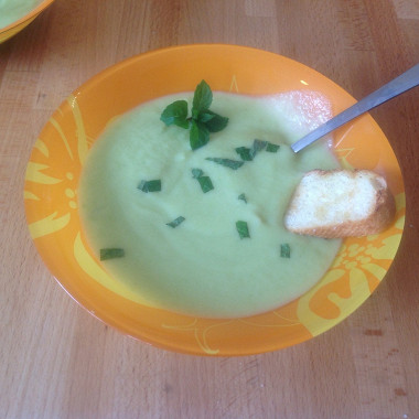 Рецепт Крем-суп из цукини с кокосовым молоком