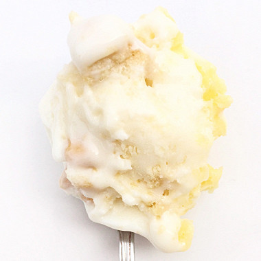 Рецепт Маршмэллоу-мороженое с лимонным курдом и песочным печеньем