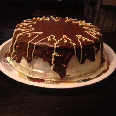 Рецепт Шоколадный торт в глазури