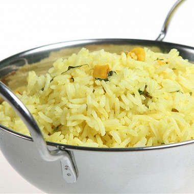 Фото рецепт Рис с лимоном и мятой