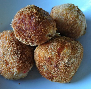 Рецепт Горячие крабовые шарики