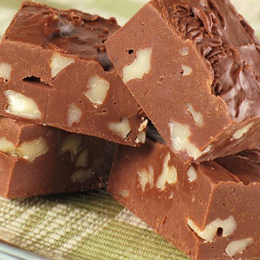 Рецепт Шоколадные конфеты с грецкими орехами