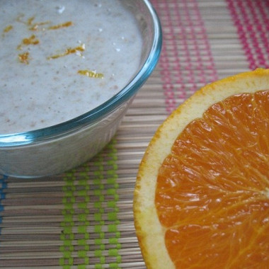 Рецепт Каша пшенно-апельсиновая