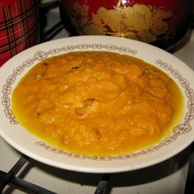 Рецепт Суп из тыквы и моркови
