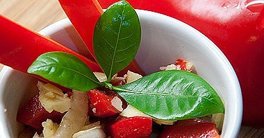 Рецепт Грибной салат с луком (Франс)