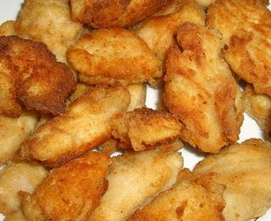 Рецепт Куриные наггетсы с карри