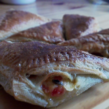 Рецепт Слойки с овощами и сыром