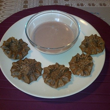 Рецепт Бисквитное печенье «МусКо» к соусу сабайон с виноградным соком