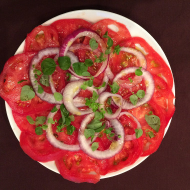 Рецепт Карпаччо из помидоров