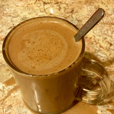 Рецепт Кофе с шоколадом и сгущеным молоком