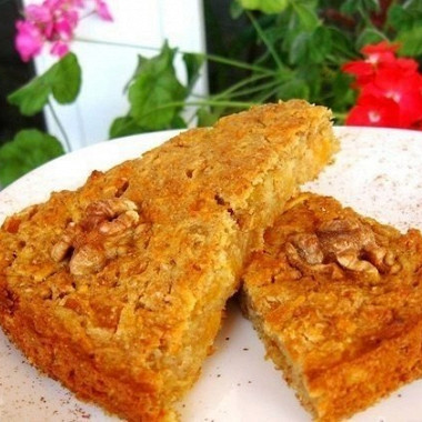 Рецепт Пирог из геркулеса «Утро»