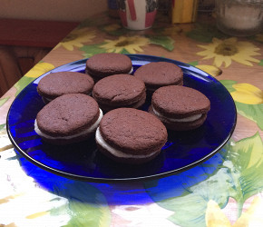 Фотография рецепта Печенье OREO в домашних условиях