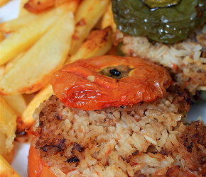 Фотография рецепта Помидоры фаршированные мясом
