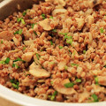 Фотография рецепта Гречка с курицей и грибами автор Юлия Лаврова