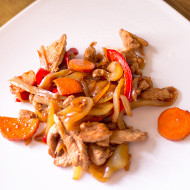 Курица по-китайски с овощами