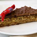Фотография рецепта Шведский шоколадный десерт (Daim) автор Оля Давыдова