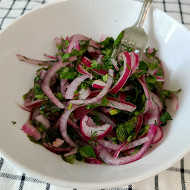 Маринованный лук для шашлыка