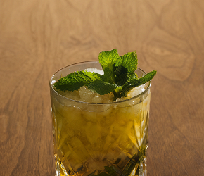 Фотография рецепта Коктейль «Мятный джулеп «Джорджия» (The Georgia Mint Julep)