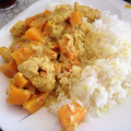 Фотография рецепта Тыквенный карри с курицей автор Татьяна Макарова